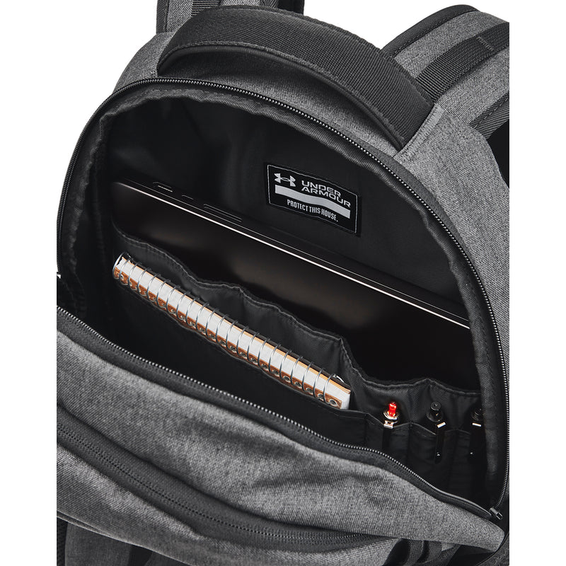 Under Armour Hustle 6.0 Backpack - 005 - BLACK