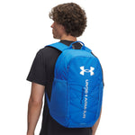 Under Armour Hustle Sport 6.0 Backpack - 402 - BLUE ATLANTIS/HIGH VIS YELLOW