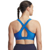 Under Armour Mid Crossback Sports Bra - 402 - BLUE ATLANTIS