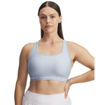 Under Armour Mid Crossback Sports Bra - 453 - BLUE CALM