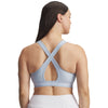 Under Armour Mid Crossback Sports Bra - 453 - BLUE CALM