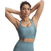 Under Armour Mid Crossback Sports Bra - 587 - JASPER BLUE