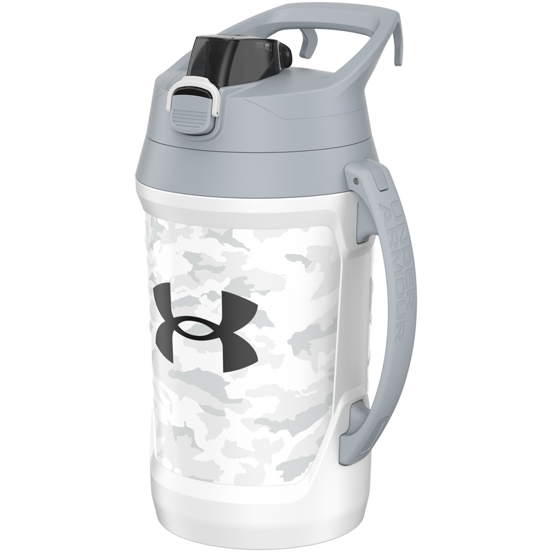 Under Armour Playmaker Printed 64oz Water Jug - 923WHT