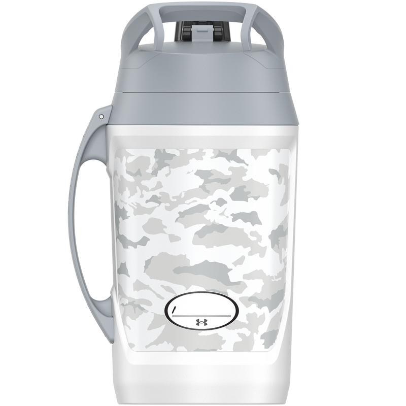 Under Armour Playmaker Printed 64oz Water Jug - 923WHT