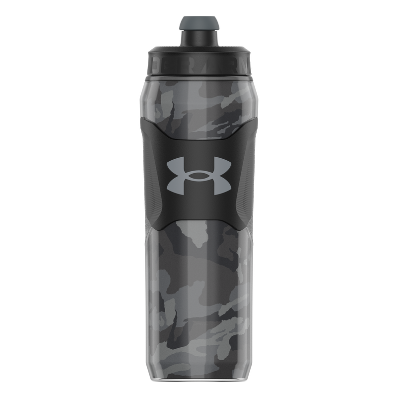 Under Armour Playmaker Squeeze 28oz Insulated Water Bottle - 006 - BLACK
