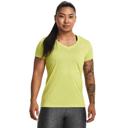 Under Armour Tech Twist V-Neck Tee - 743LIMEY