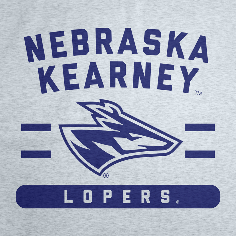 University of Nebraska Kearney UNK Lopers Sweatshirt Blanket - CHARCOAL