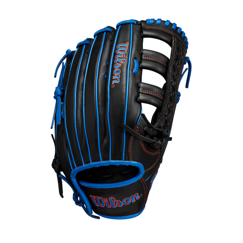 Wilson A1000 1892 12.25" Outfield Baseball Glove - BLACK