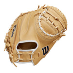 Wilson A1000 CM33 33" Baseball Catcher's Mitt - BLONDE