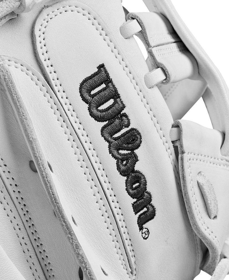 Wilson A1000 CM33 33" Fastpitch Softball Catcher's Mitt - WHITE/BLACK
