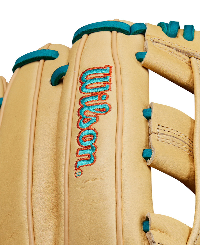 Wilson A1000 DW5 12" Infield Baseball Glove - Left Handed Throwing - BLONDE