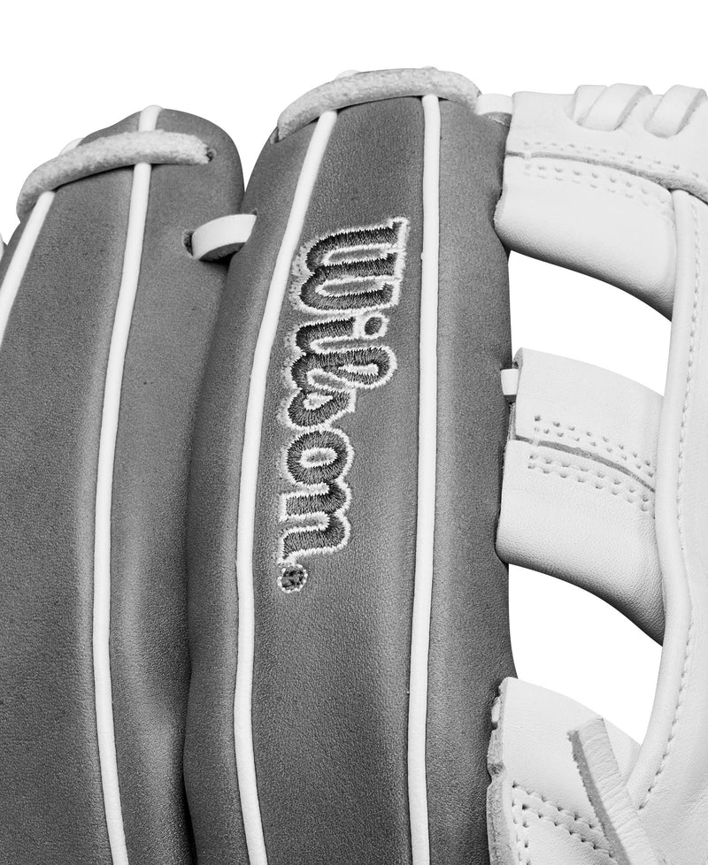 Wilson A1000 IF12 12" Infield Fastpitch Softball Glove - STEELGRY