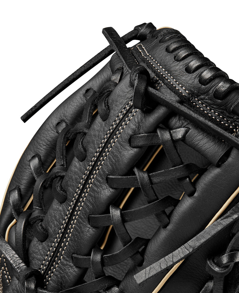 Wilson A700 12" Glove - Left Throwing Hand - BLK/BLON