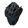 Wilson A700 12.5" Baseball Glove - BLACK/ROYAL