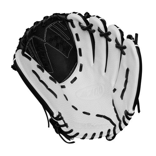 Wilson A700 12.5" Fastpitch Softball Glove - WHITE/BLACK