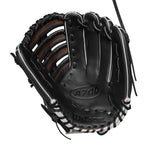 Wilson A700 12.5" Outfield Baseball Glove - BLACK/SILVER