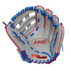 Wilson A900 PF12 Pedroia Fit 12" Utility Baseball Glove - Left Handed Throwing - GREY/RED