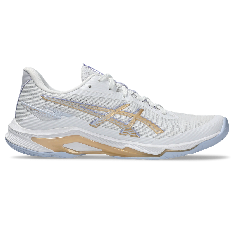 Women's ASICS Netburner Ballistic FF 4 Volleyball Shoes - 102W/CHA