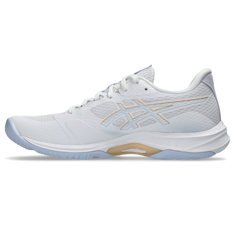 Women's ASICS Netburner Ballistic FF 4 Volleyball Shoes - 102W/CHA