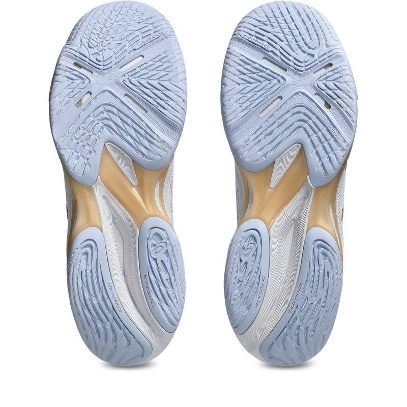 Women's ASICS Netburner Ballistic FF 4 Volleyball Shoes - 102W/CHA