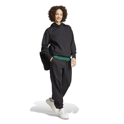 Women's Adidas ALL SZN Fleece Joggers - BLACK