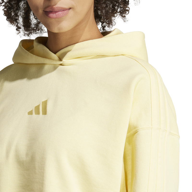 Women's Adidas ALL SZN Hoodie - YELLOW