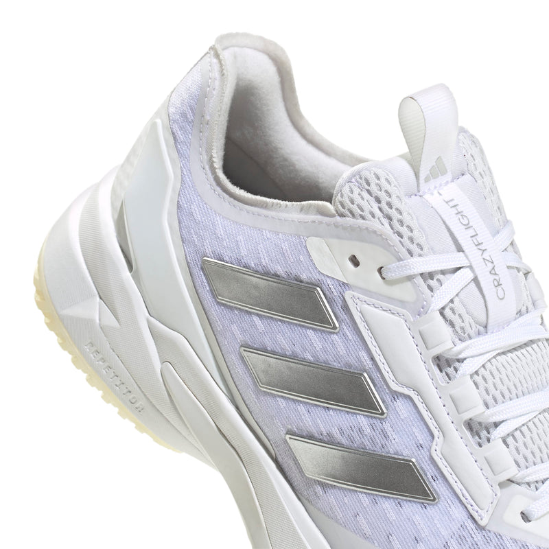 Women's Adidas Crazyflight 6 Volleyball Shoes - WHITE
