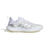Women's Adidas Defiant Speed Tennis Shoes - WHITE