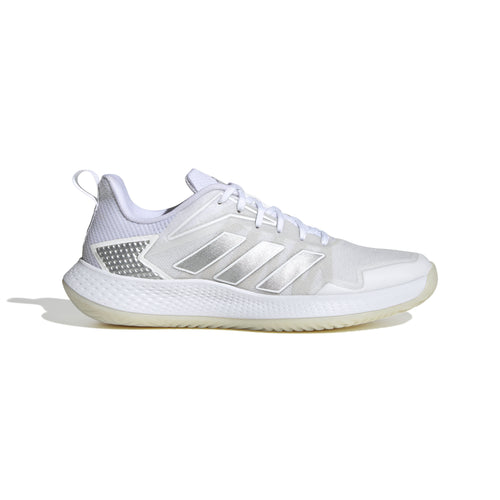 Women's Adidas Defiant Speed Tennis Shoes - WHITE