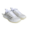Women's Adidas Defiant Speed Tennis Shoes - WHITE