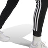 Women's Adidas Essentials 3-Stripes Fleece Jogger - BLACK/WHITE