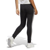 Women's Adidas Essentials 3-Stripes French Terry Cuffed Joggers - BLACK/WHITE