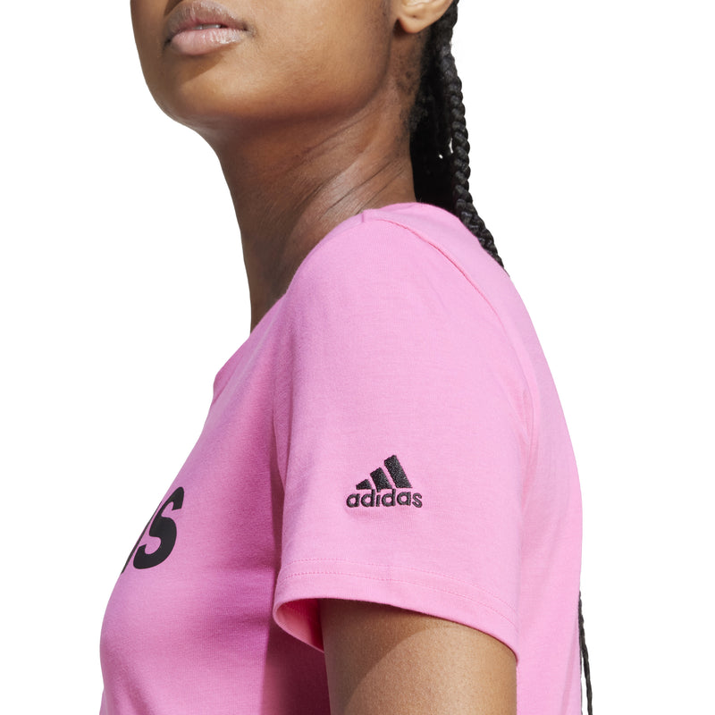Women's Adidas Essentials Slim Logo T-Shirt - PULMAGEN
