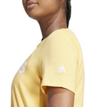 Women's Adidas Essentials Slim Logo T-Shirt - SEMISPAR