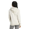 Women's Adidas Essentials Small Logo Feel Cozy Hoodie - ALUMINUM
