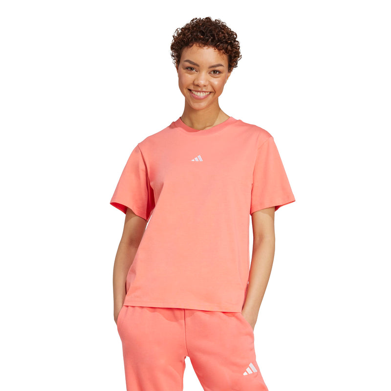Women's Adidas Essentials Small Logo T-Shirt - SEMTUR