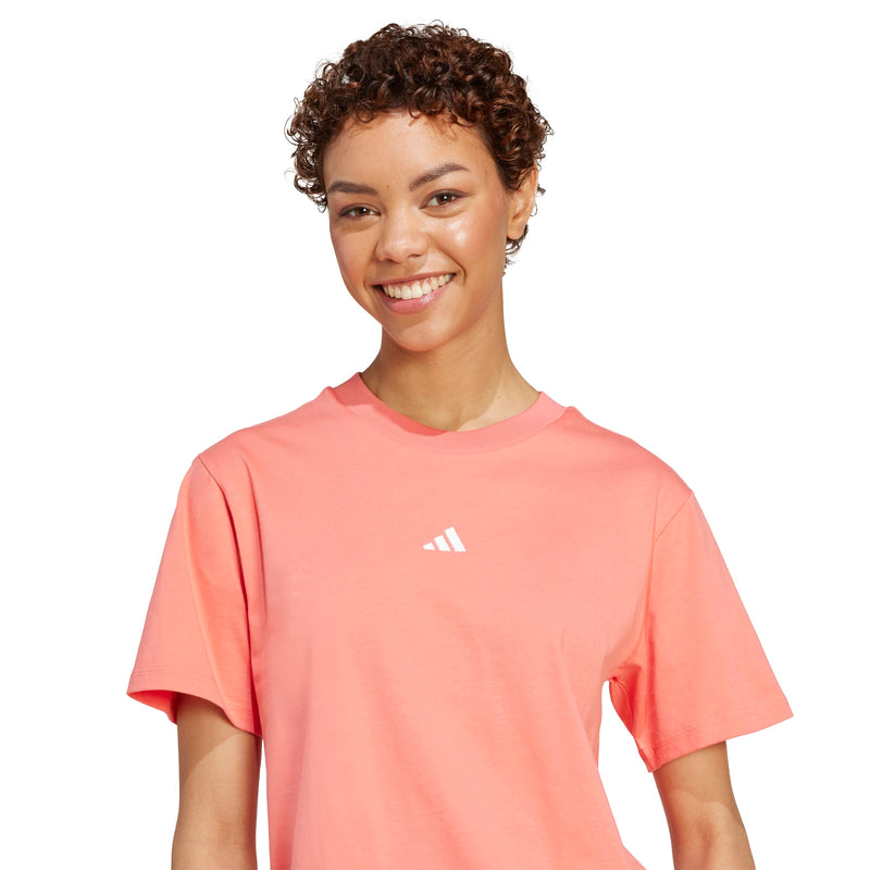 Women's Adidas Essentials Small Logo T-Shirt - SEMTUR