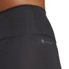 Women's Adidas Optime Stash Pocket High-Waisted 3/4 Leggings - BLACK