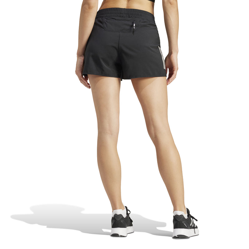 Women's Adidas Own The Run Shorts - BLACK