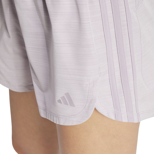Women's Adidas Pacer Training 3-Stripes Woven High-Rise Shorts - PRELOFIG