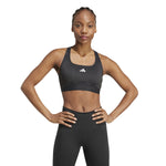 Women's Adidas Powerreact Bra - BLACK