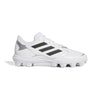 Women's Adidas Purehustle 3 Moulded Cleats - WHITE/BLACK