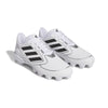 Women's Adidas Purehustle 3 Moulded Cleats - WHITE/BLACK