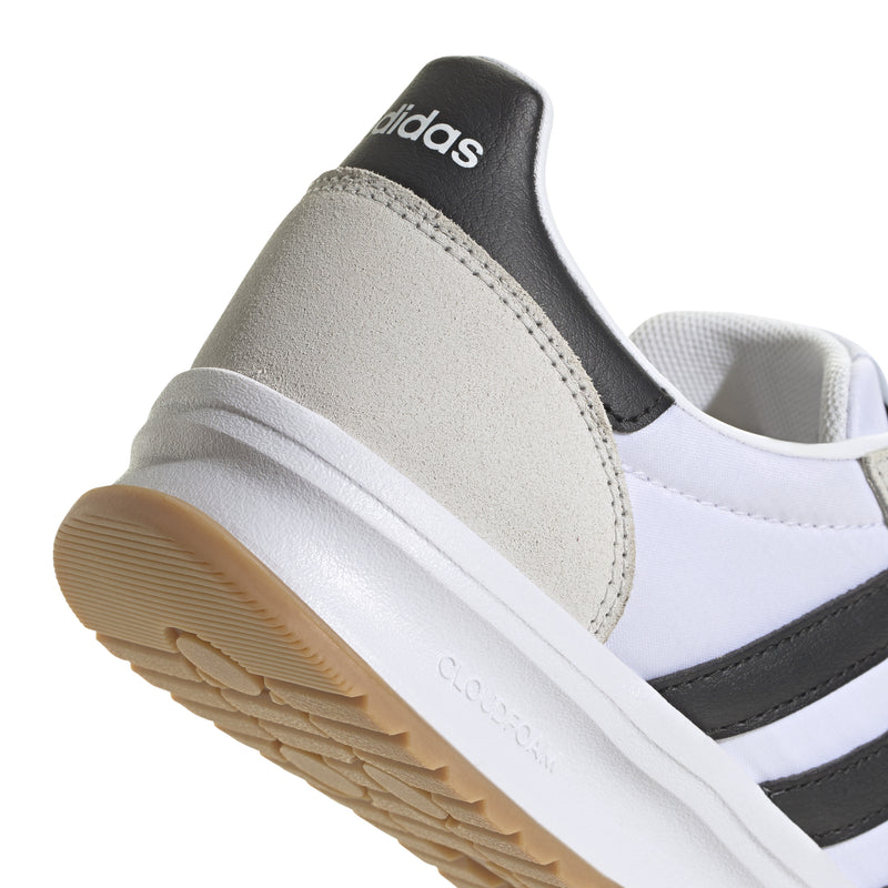 Women's Adidas Run 70S - WHITE/BLACK