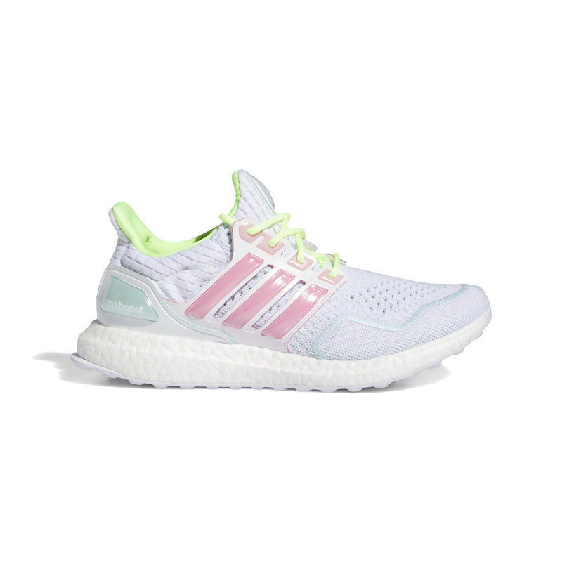 Women's Adidas Ultraboost 1.0 Neon - WHITE