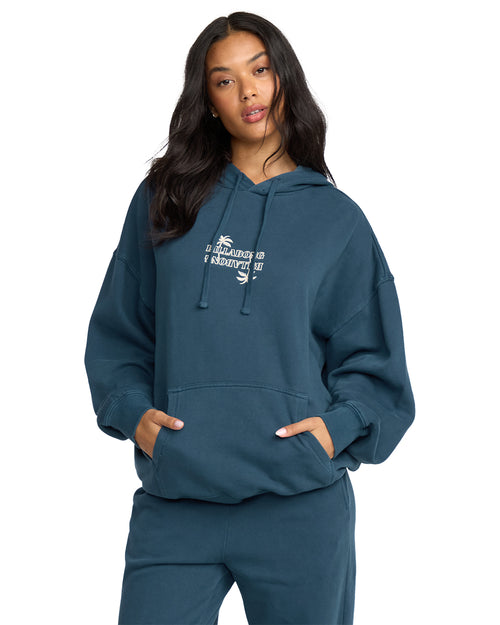 Women's Billabong Best Wishes Hoodie - NAVY