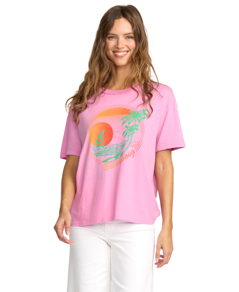 Women's Billabong Bright New Day T-Shirt - RSE-BROS