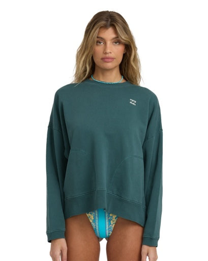 Women's Billabong Don't Forget Fleece Sweatshirt - APN-ASPE