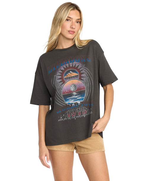 Women's Billabong Focus Tour T-Shirt - OFB-BLAC