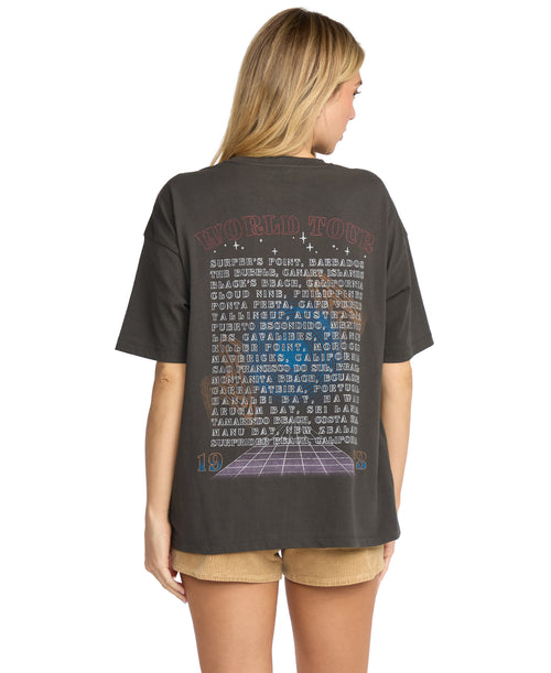 Women's Billabong Focus Tour T-Shirt - OFB-BLAC